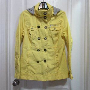 Yellow Jean Coat Hurley size Medium